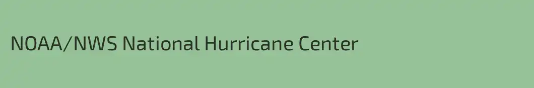 NOAA/NWS National Hurricane Center